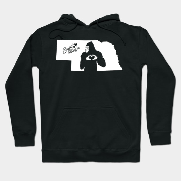 Nebraska BIgfoot Hoodie by Tesszero